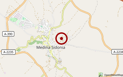 Navigation zum Campingplatz Camping Medina Sidonia
