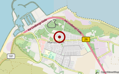 Navigation zum Campingplatz Hanstholm Camping - Thy Feriepark
