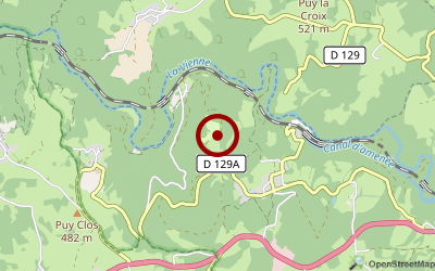 Navigation zum Campingplatz Domaine Naturiste Des Monts De Bussy