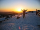 Sonnenuntergang auf dem Brocken