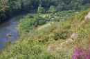 campsite from above