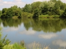 Blick auf den See von den Standplätzen aus