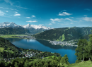 Panoramablick von Zell am See-Kaprun