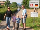 Grenzübergang in die Schweiz