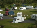 The camping area