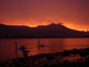 Sonnenuntergang am Wolfgangsee