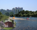 les chalets sur le Dordogne