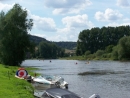 Weser am Campingplatz