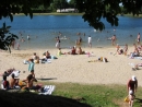 Camping des Alouettes swimminglake with beach