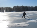 Eishockey auf dem Pixhaier See