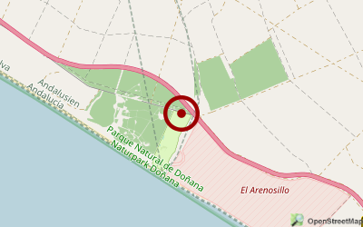 Navigation zum Campingplatz Camping Doñana Playa
