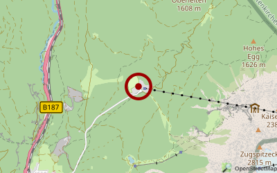 Navigation zum Campingplatz Tiroler Zugspitz Camping