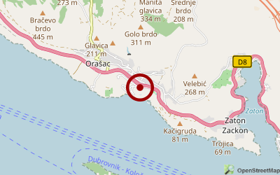 Navigation zum Campingplatz RUDINE