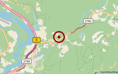 Navigation zum Campingplatz Oddestemmen Steinsliperi og Camping