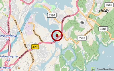 Navigation zum Campingplatz Nidelv Brygge Og Camping