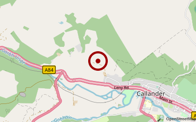 Navigation zum Campingplatz Keltie Bridge Caravan Park