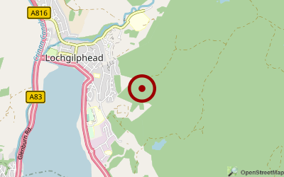Navigation zum Campingplatz Lochgilphead Caravan Park