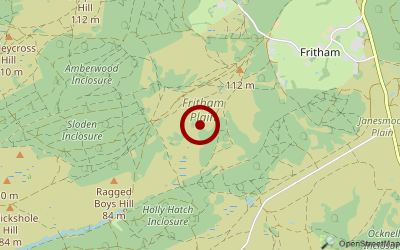 Navigation zum Campingplatz Ocknell/longbeech Caravan & Camping Site