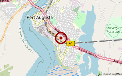 Navigation zum Campingplatz Port Augusta Holiday Park