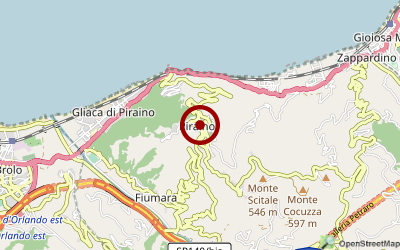 Navigation zum Campingplatz Camping Villaggio Calanovella