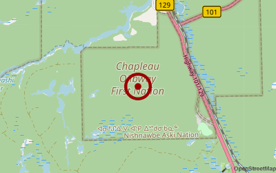 Navigation zum Campingplatz Ivanhoe Lake