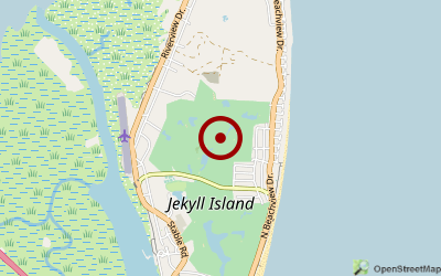 Navigation zum Campingplatz Jekyll Island Campground