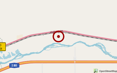 Navigation zum Campingplatz Lake McConaughy/Martin Bay/Lone Eagle Cg