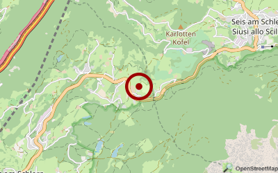 Navigation zum Campingplatz Camping Alpe di Siusi / Seiser Alm