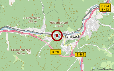 Navigation zum Campingplatz Campingplatz Schiltach