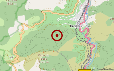 Navigation zum Campingplatz Camp Municipal Azur Et Merveilles