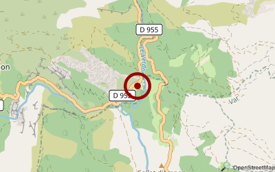 Navigation zum Campingplatz Camping Municipal Verdon-Carajuan