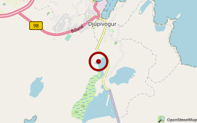 Navigation zum Campingplatz Djúpivogur Camping